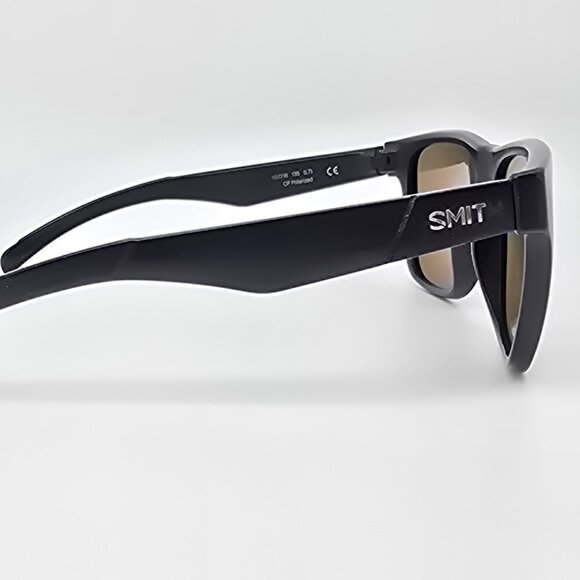 Smith Optics Lowdown Matte Black Frame Polarized CP Brown Lens Sunglasses 56mm - Picture 5 of 16